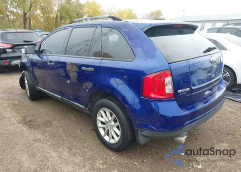 2013 Ford Edge Se z USA, uszkodzony, nr VIN 2FMDK3GC0DBC24947